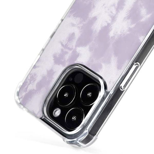 Purple and White Tie Dye iPhone 16 Pro MagSafe Case